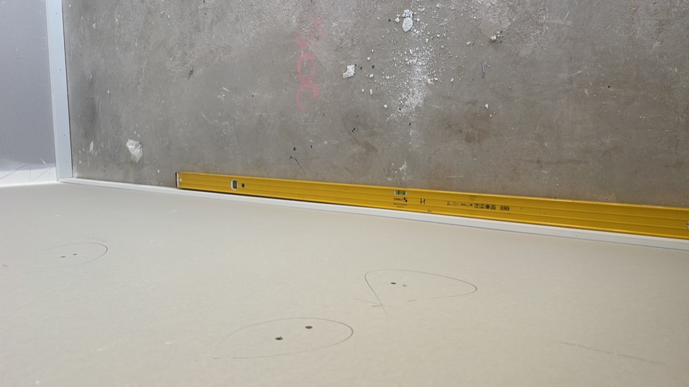 Bowed skirtings through the dwelling, noted during a fixing inspection in Melton South